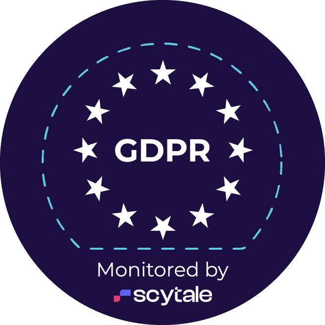 GDPR badge from Scytale