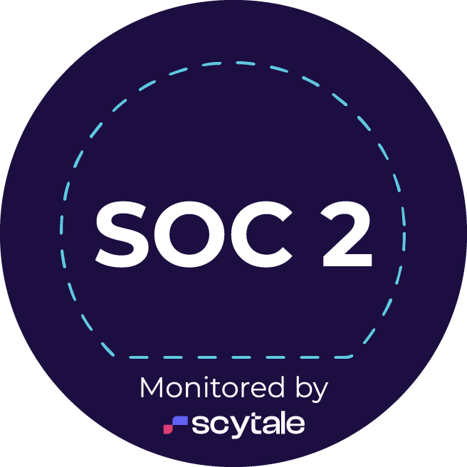 SOC 2 badge from Scytale