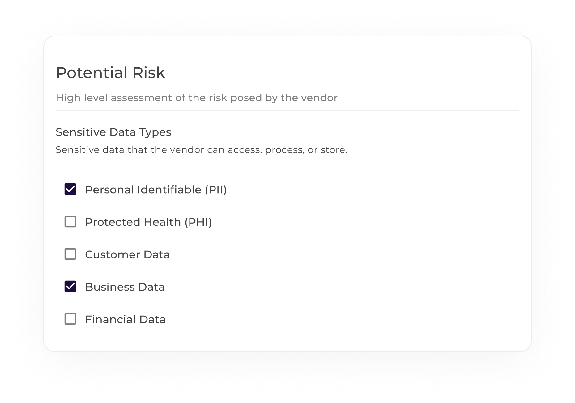 Automated Vendor Risk Management