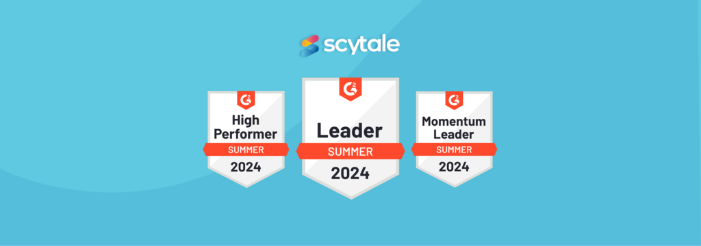 scytale G2 leader badge banner