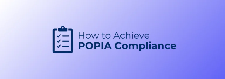 how to achieve POPIA compliance