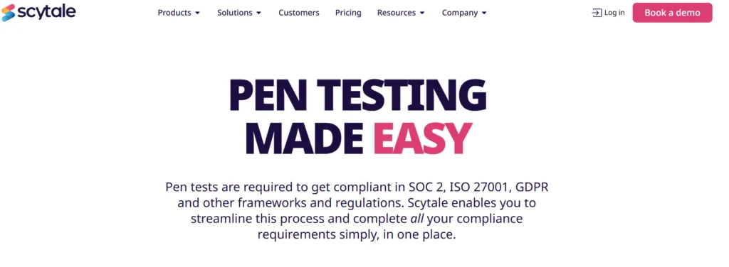 scytale penetration testing solutions 2025