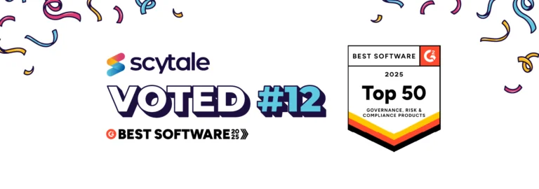 Scytale G2 Best GRC Software Winner 2025