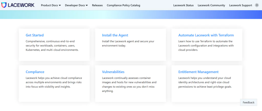 Lacework top 10 cloud compliance tools