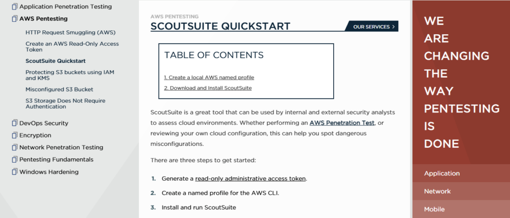 scout suite top 10 offensive security tools for 2025