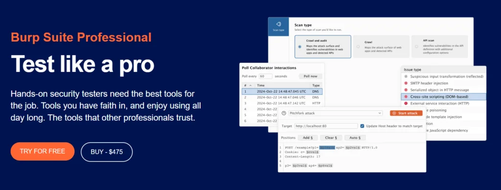 burp suite top 10 offensive security tools for 2025