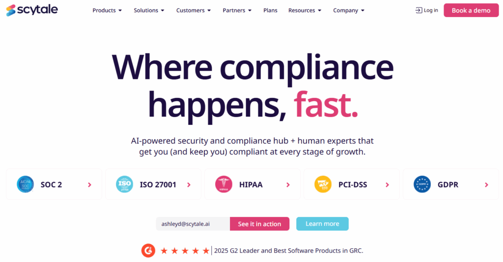 Scytale top 10 GRC tools