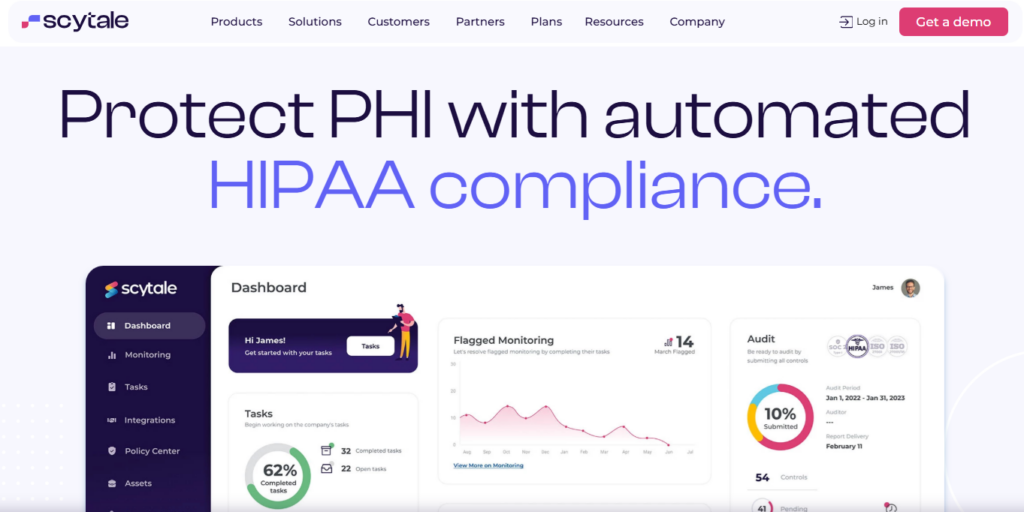 Scytale best HIPAA compliance tools in 2026