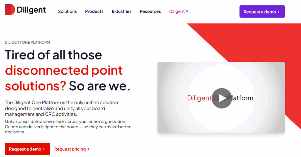 Diligent One Platform