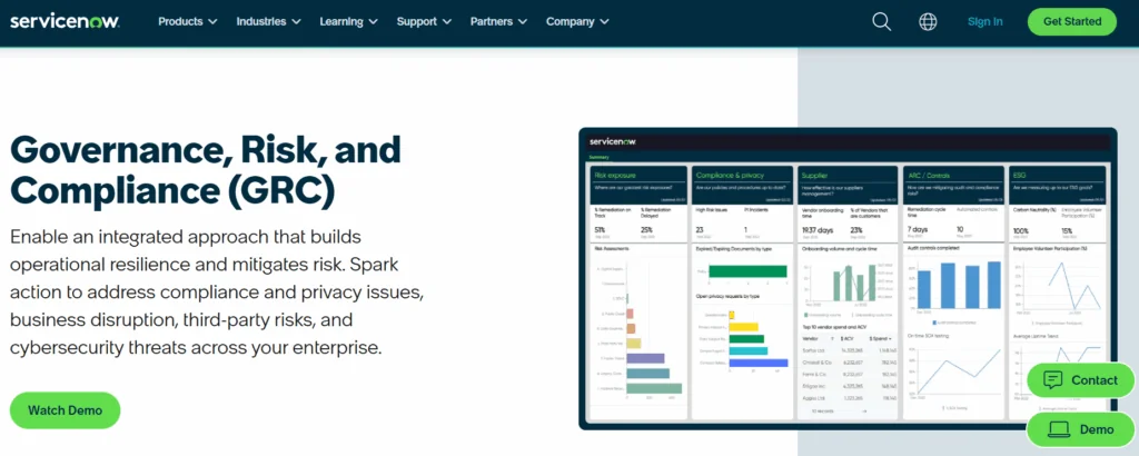ServiceNow GRC
