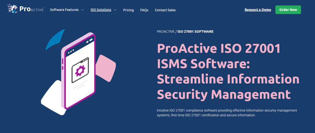 ProActive QMS best ISO 27001 compliance software