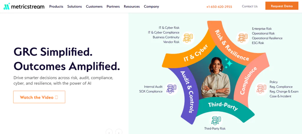 MetricStream top compliance audit software
