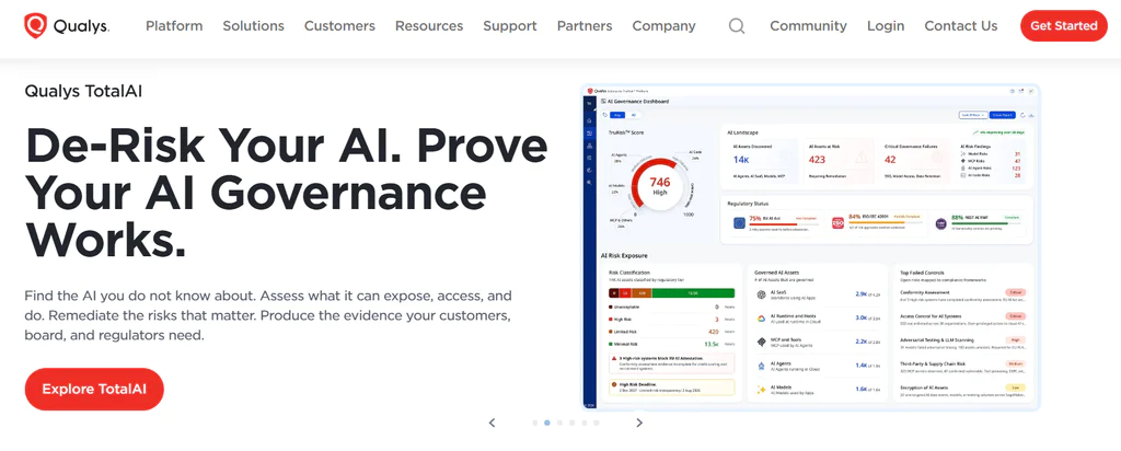 Qualys 5 best SOC 2 compliance software