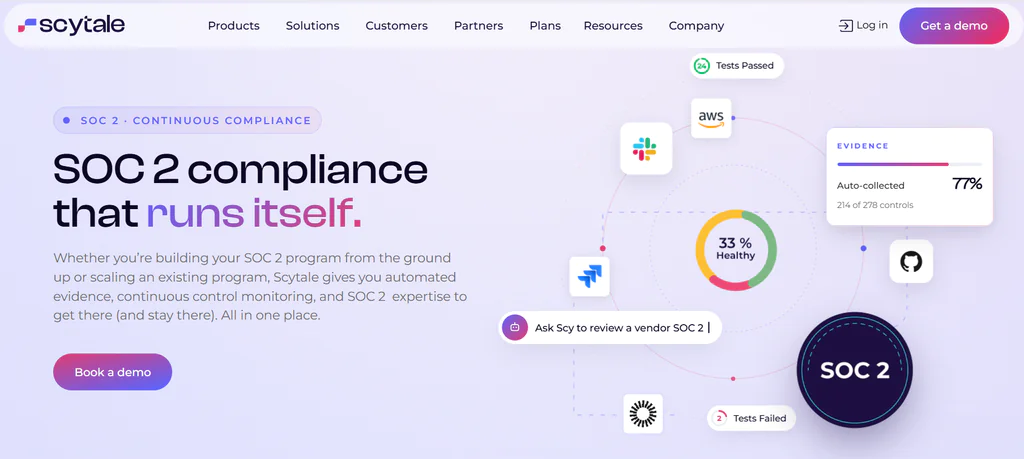 Scytale 5 best SOC 2 compliance software in 2026
