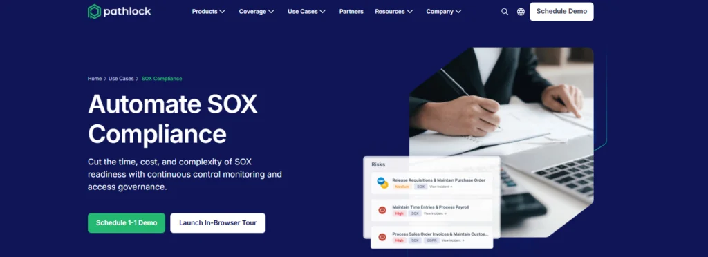 pathlock best SOX compliance tools