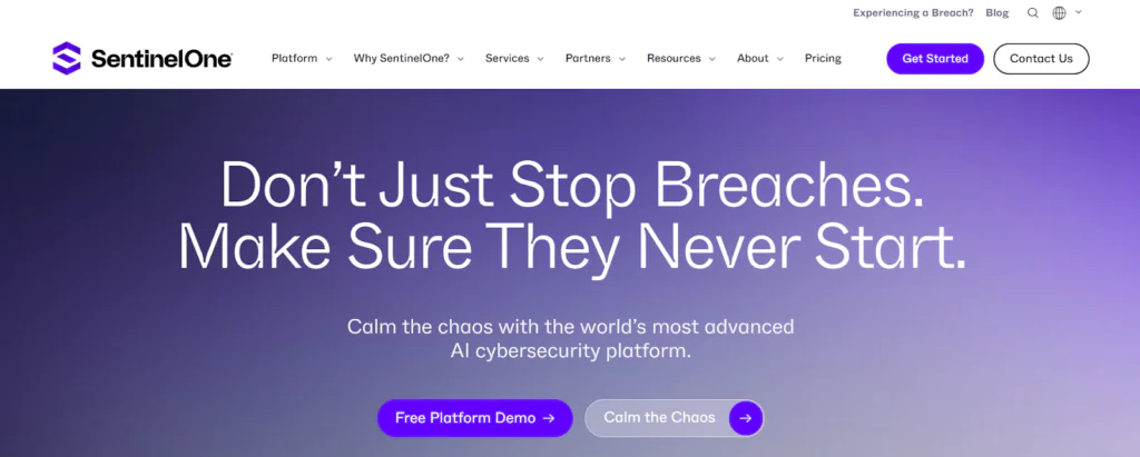 SentinelOne top cybersecurity tools