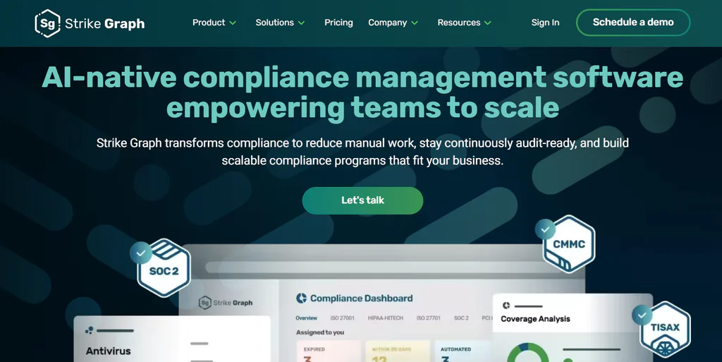 Strike Graph Top SOC 2 compliance platforms for SaaS