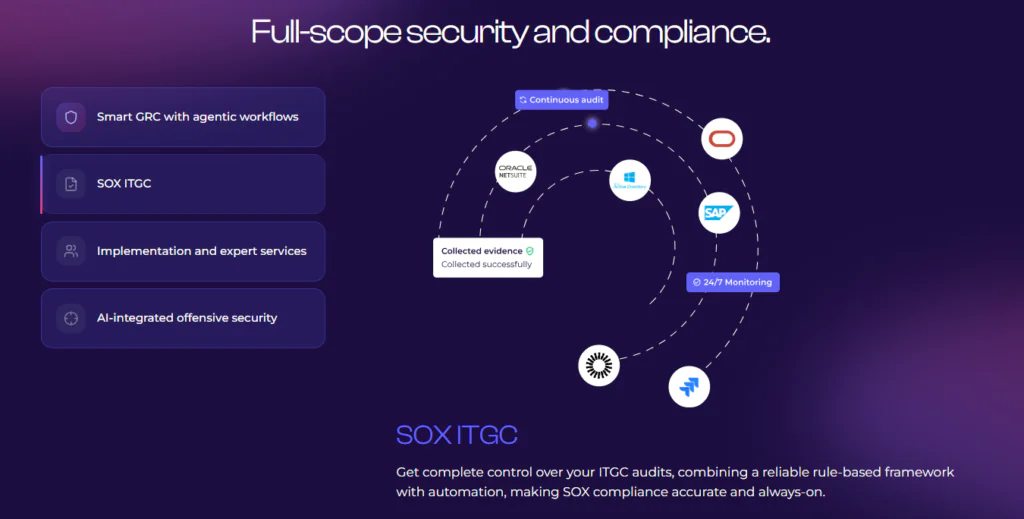 best SOX ITGC compliance platform