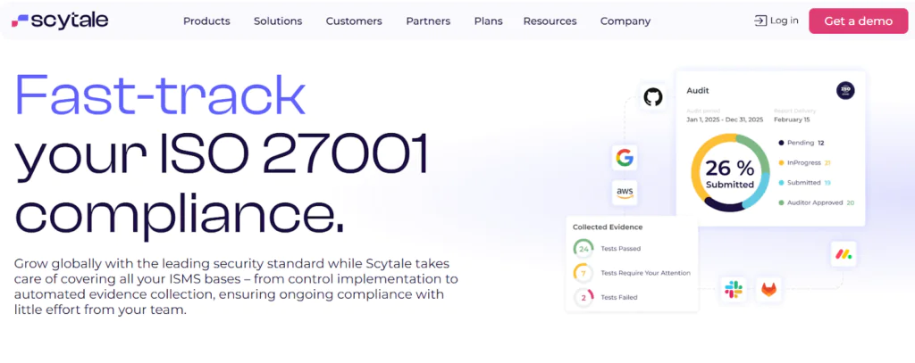 Scytale 5 best AI compliance tools ISO 27001 in 2026