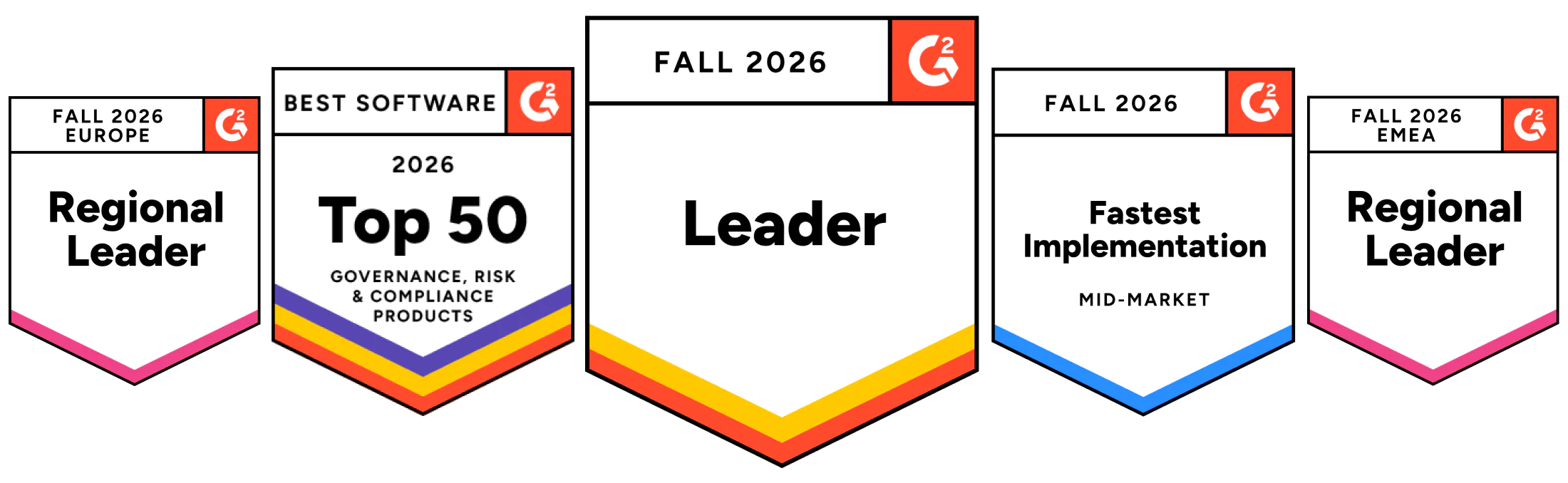 G2 badges