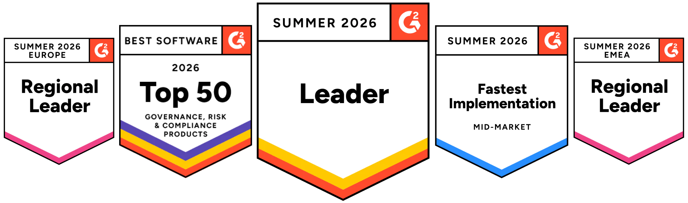 G2 badges