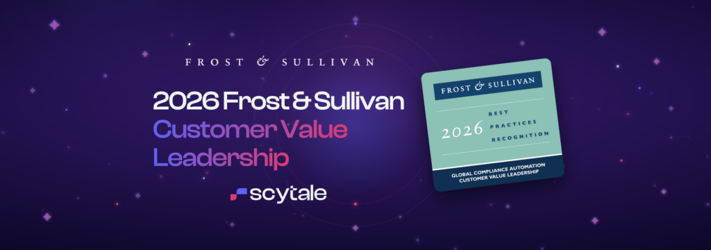 Scytale wins 2026 Frost & Sullivan Customer Value Leadership