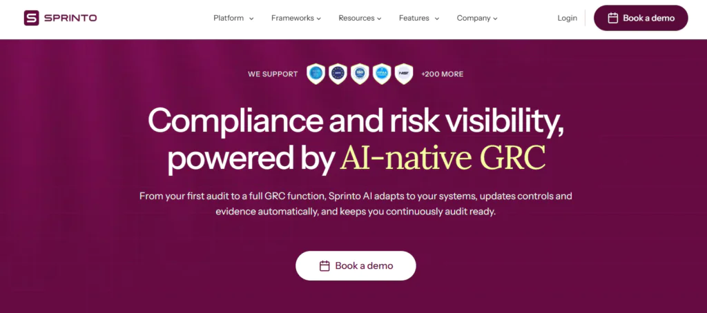 Sprinto top 7 AI governance platforms