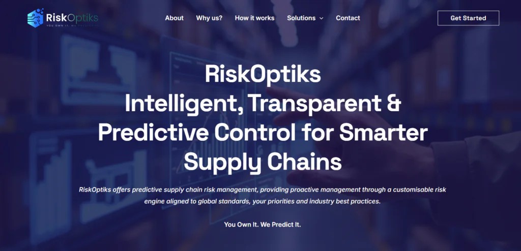 RiskOptiks 10 best ISO 27001 certification companies