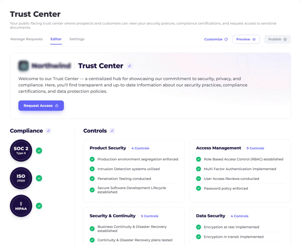 Trust Center
