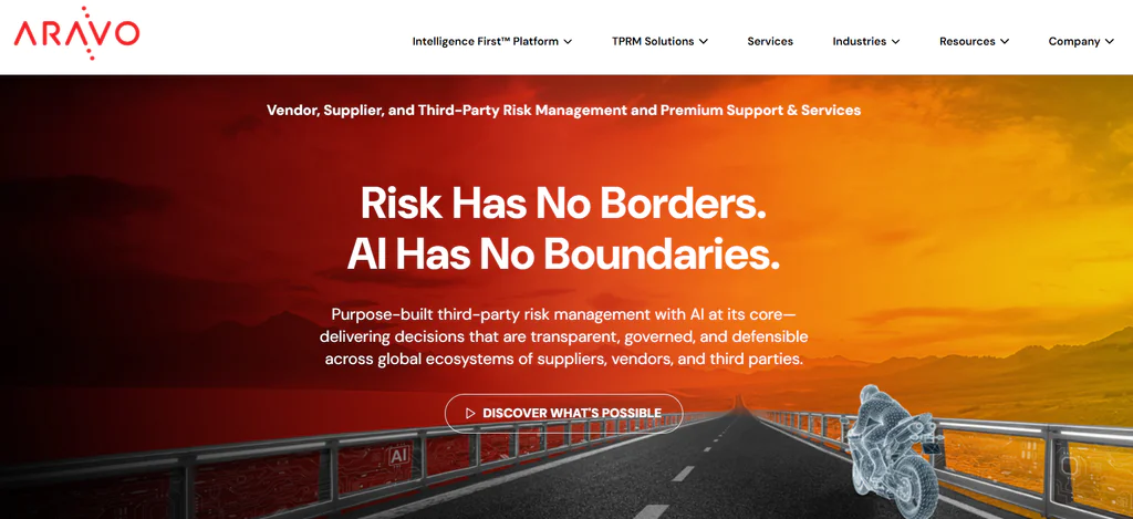 Aravo top 7 vendor risk management software