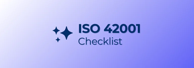 ISO 42001 checklist
