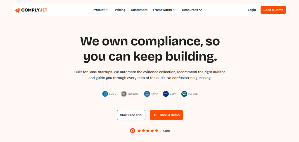 ComplyJet Top 5 AI compliance platforms for ISO 42001